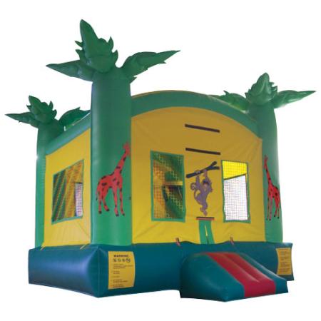 B123 Bouncing Angels Bouncer Tropical 15' with Blower | MTA